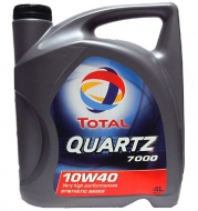 Масло TOTAL Quartz 7000 (10w-40) п/с 4л