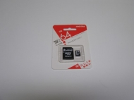 Память карта MicroSD 64Gb Class 10 (адаптер SD)
