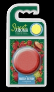 Ароматизатор Sweet Aromaи Fresh Berry аромат свежей клубники (на дефлектор)