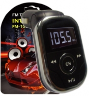 FM-трансмиттер FM-101 /USB,пульт/
