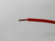 Провод автомагнитолы одинарный 1х0,50 мм красный