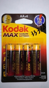 Батарейка (элемент питания) AA KODAK MAX /1шт/