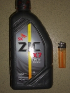 Масло ZIC X7 (5w-40) син 1л