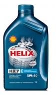 Масло Shell HELIX HX7 (5w-40) п/с 1л